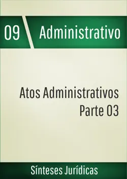 atos administrativos parte 03 book cover image