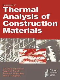 handbook of thermal analysis of construction materials (enhanced edition) book cover image