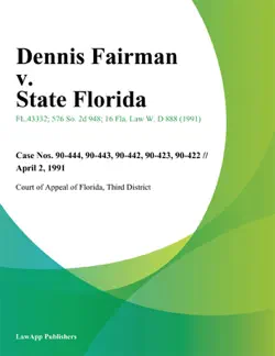 dennis fairman v. state florida book cover image