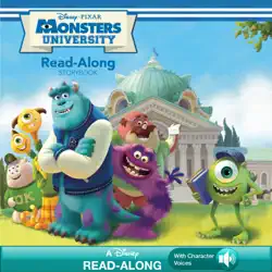 monsters university read-along storybook book cover image