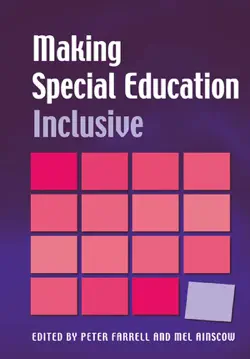 making special education inclusive book cover image