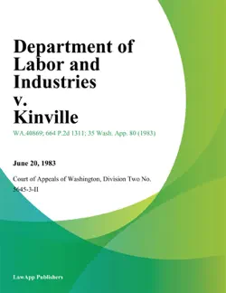 department of labor and industries v. kinville book cover image