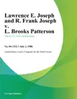 Lawrence E. Joseph and R. Frank Joseph v. L. Brooks Patterson synopsis, comments