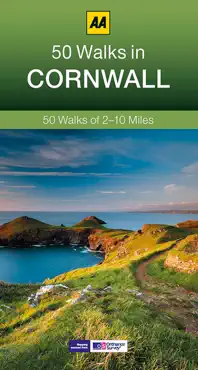 50 walks in cornwall book cover image