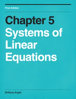 systems of linear equations imagen de la portada del libro