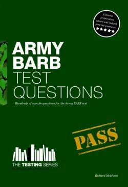 army barb test questions book cover image