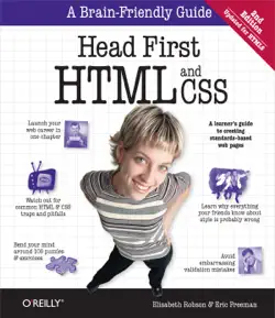 head first html and css book cover image