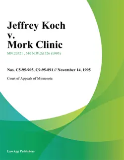 jeffrey koch v. mork clinic book cover image