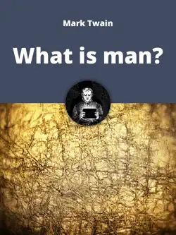 what is man? book cover image