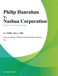 philip hanrahan v. nashua corporation book cover image
