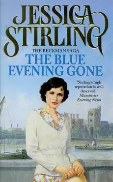 the blue evening gone imagen de la portada del libro