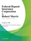 Federal Deposit Insurance Corporation v. Robert Morris sinopsis y comentarios