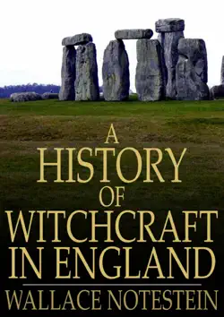 a history of witchcraft in england book cover image