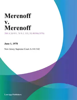 merenoff v. merenoff book cover image