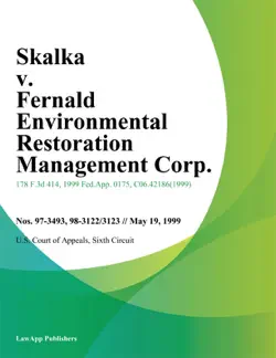skalka v. fernald environmental restoration management corp. imagen de la portada del libro