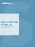 Mathematical Analysis reviews
