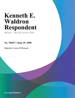 kenneth e. waldron respondent imagen de la portada del libro