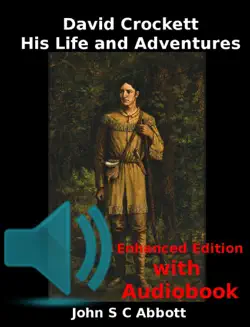 david crockett - his life and adventures book cover image