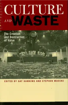 culture and waste book cover image