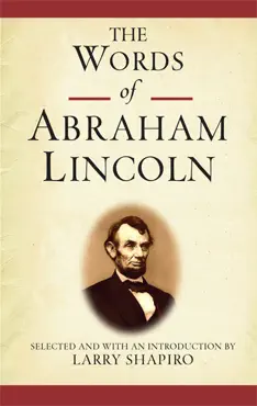 the words of abraham lincoln book cover image