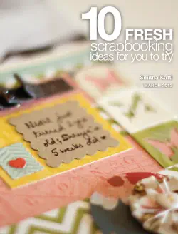 10 fresh scrapbooking ideas imagen de la portada del libro