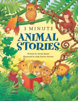3-minute animal stories book cover image