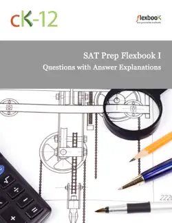 sat prep flexbook (questions with answer explanations) book cover image