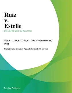 ruiz v. estelle book cover image