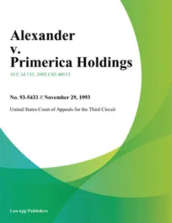 alexander v. primerica holdings book cover image