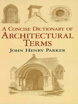 a concise dictionary of architectural terms book cover image