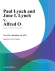 Paul Lynch and June I. Lynch v. Alfred O. synopsis, comments