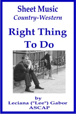 sheet music right thing to do book cover image