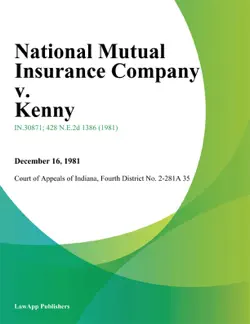 national mutual insurance company v. kenny book cover image