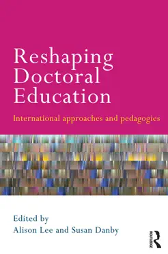 reshaping doctoral education book cover image