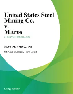 united states steel mining co. v. mitros book cover image