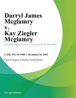 darryl james mcglamry v. kay ziegler mcglamry book cover image