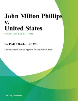 john milton phillips v. united states imagen de la portada del libro