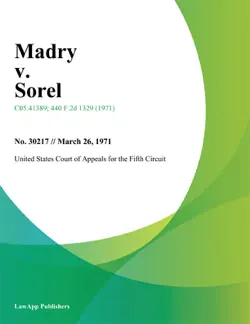 madry v. sorel book cover image