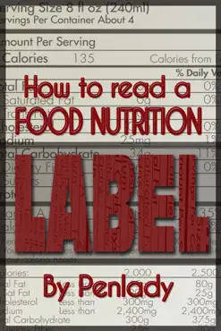 how to read a food nutrition label book cover image