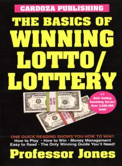 the basics of winning lotto/lottery book cover image