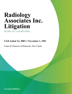 radiology associates inc. litigation book cover image