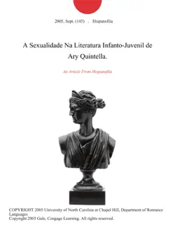 a sexualidade na literatura infanto-juvenil de ary quintella. book cover image