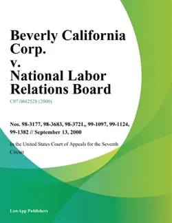 beverly california corp. v. national labor relations board book cover image