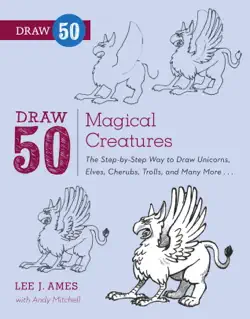 draw 50 magical creatures book cover image