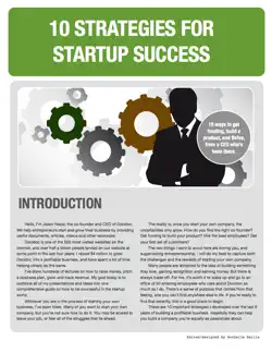 10 strategies for startup success book cover image