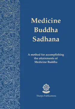 medicine buddha sadhana - prayer ebooklet imagen de la portada del libro