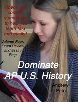 dominate ap us history, volume four review and essay prep book cover image
