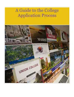 a guide to the college application process book cover image