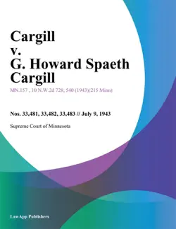 cargill v. g. howard spaeth cargill imagen de la portada del libro