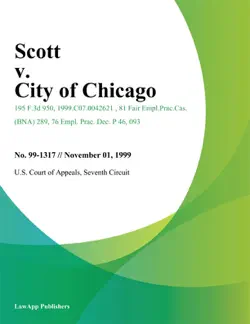 scott v. city of chicago book cover image